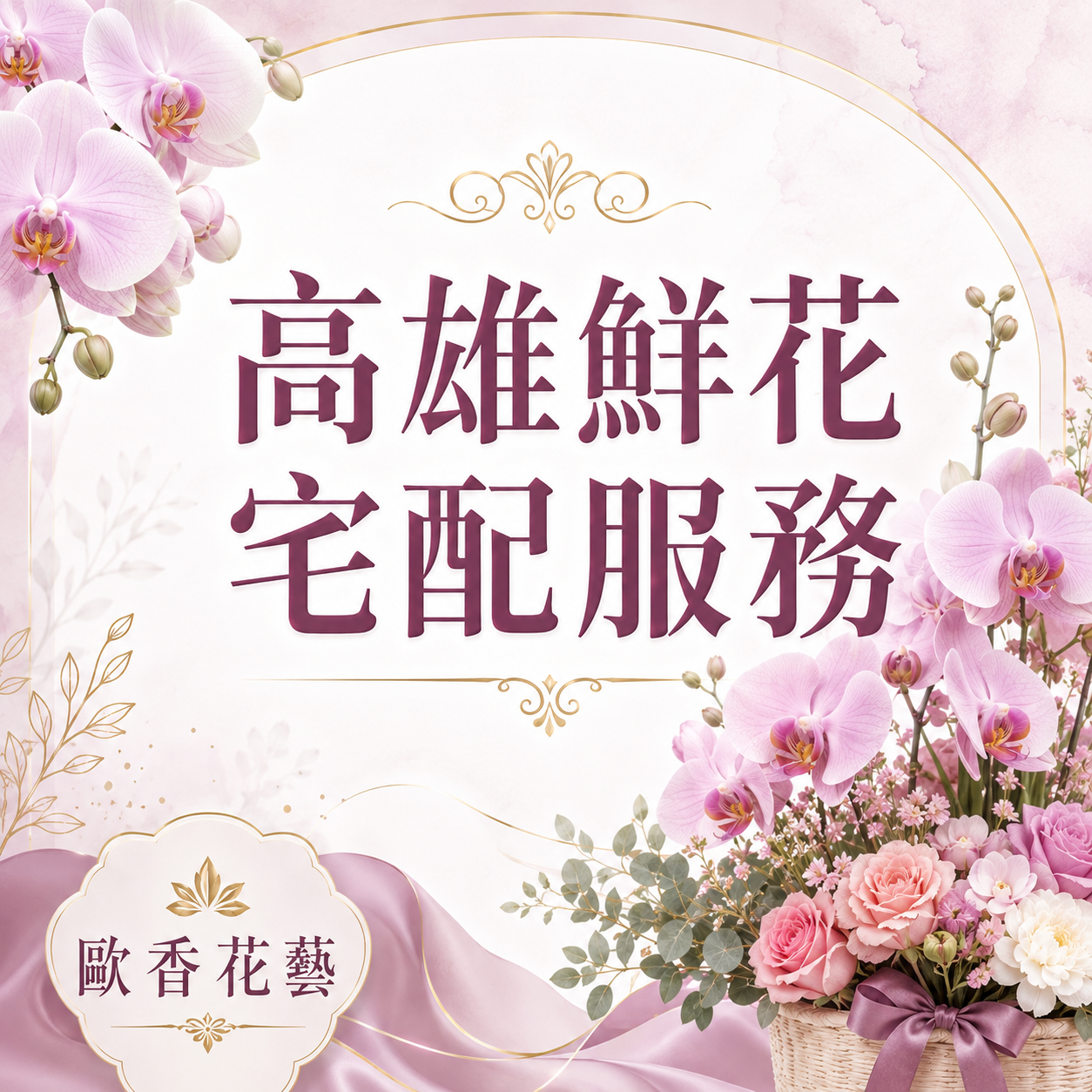 高雄鮮花宅配服務：5大訂花重點，輕鬆將花禮送到指定地點